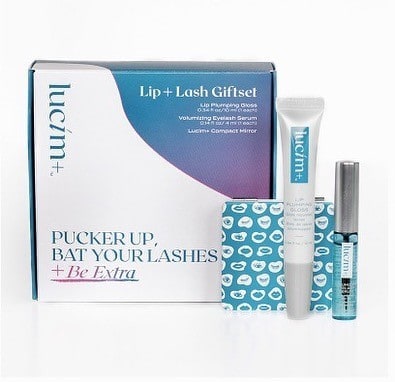 Lucim+™ Volumizing Eyelash Serum + Lip Plumping Gloss Now Available!